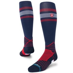 Stance MLB BRAVES STRIPE OTC SOCKS